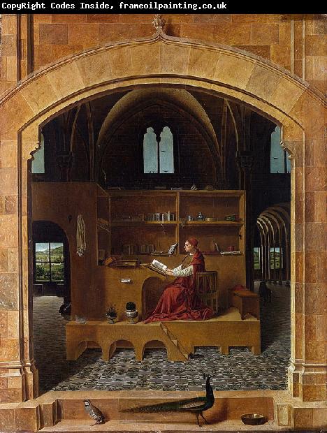 Antonello da Messina St Jerome in His Study (mk08)